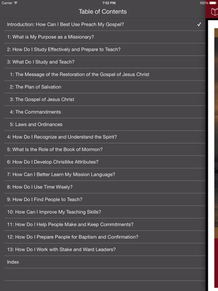 Скриншоты LDS 42 Language Preach My Gospel SideBySide iPad 