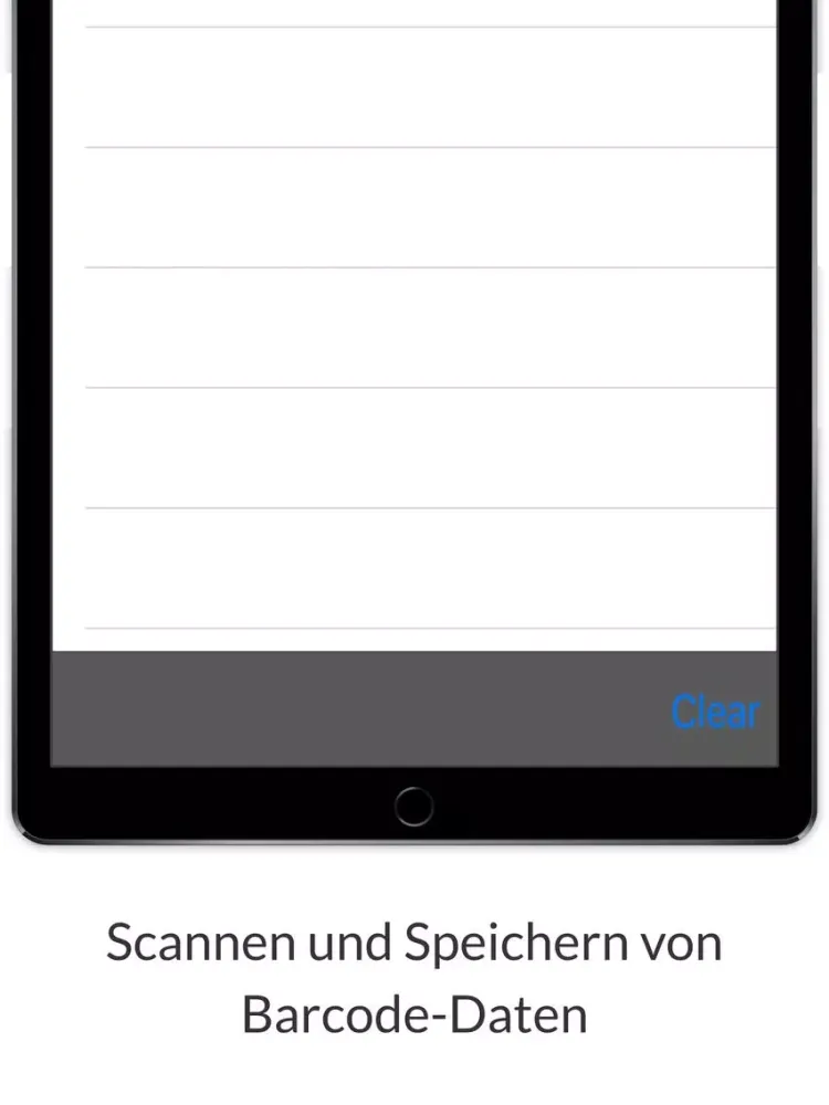 QR Barcode Reader Kostenlose iPad  スクリーンショット