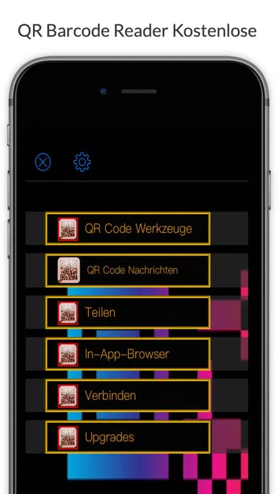 QR Barcode Reader Kostenlose スクリーンショット