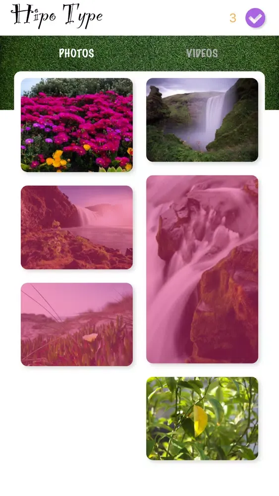 ภาพหน้าจอของ HipoType Stories