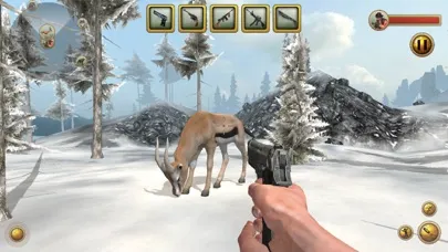 Capturas de tela do Deer Hunting 3D : Ice Age