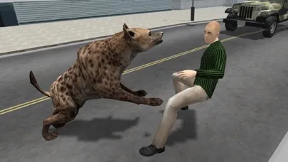Hyena Rampage : Wild Animal Simulator 2017 स्क्रीनशॉट