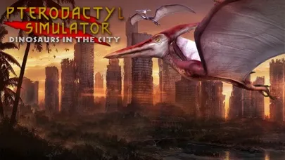 Captures d'écran de Pterodactyl Simulator: Dinosaurs in the City!