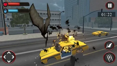 Captures d'écran de Pterodactyl Simulator: Dinosaurs in the City!