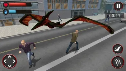 Captures d'écran de Pterodactyl Simulator: Dinosaurs in the City!