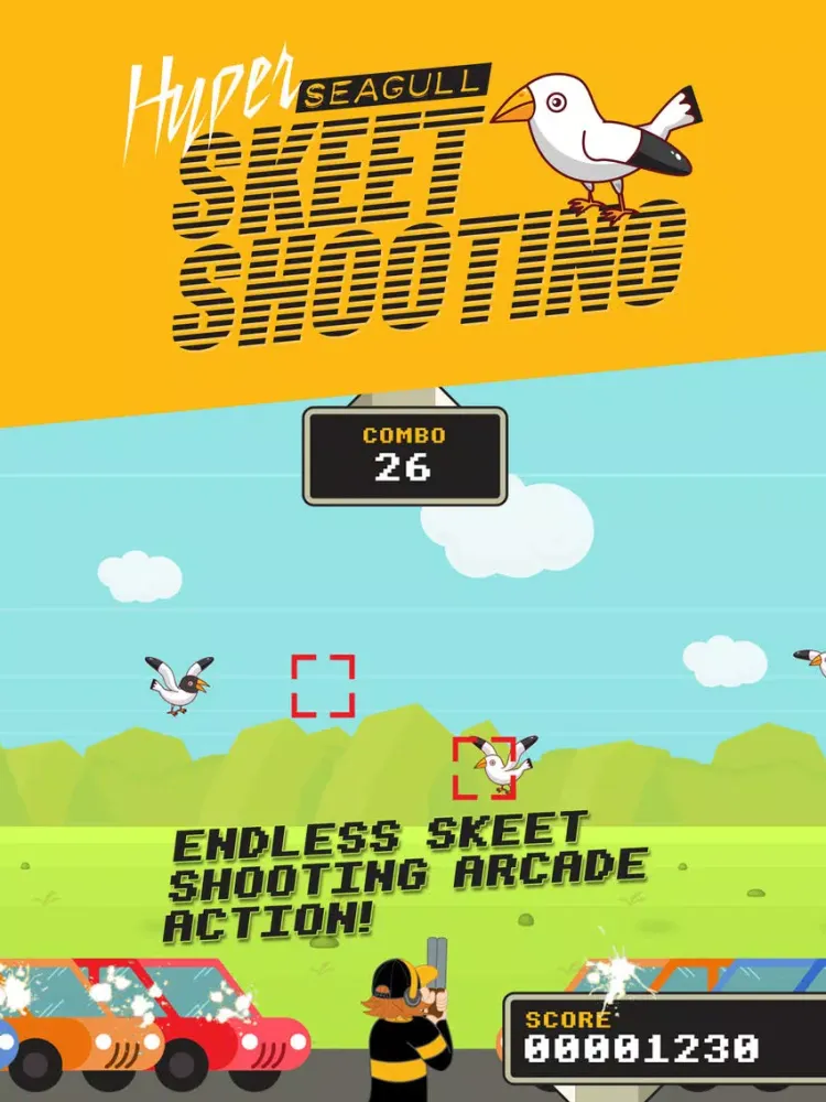 Hyper Seagull Skeet Shooting iPad Screenshots