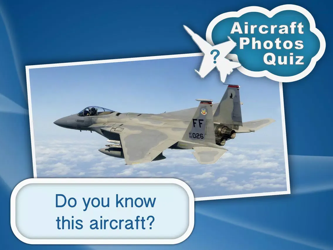 Aircraft Photos Quiz iPad 應用截圖