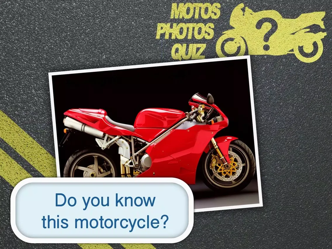 Motorcycle Photos Quiz iPad  سکرین شاٹس