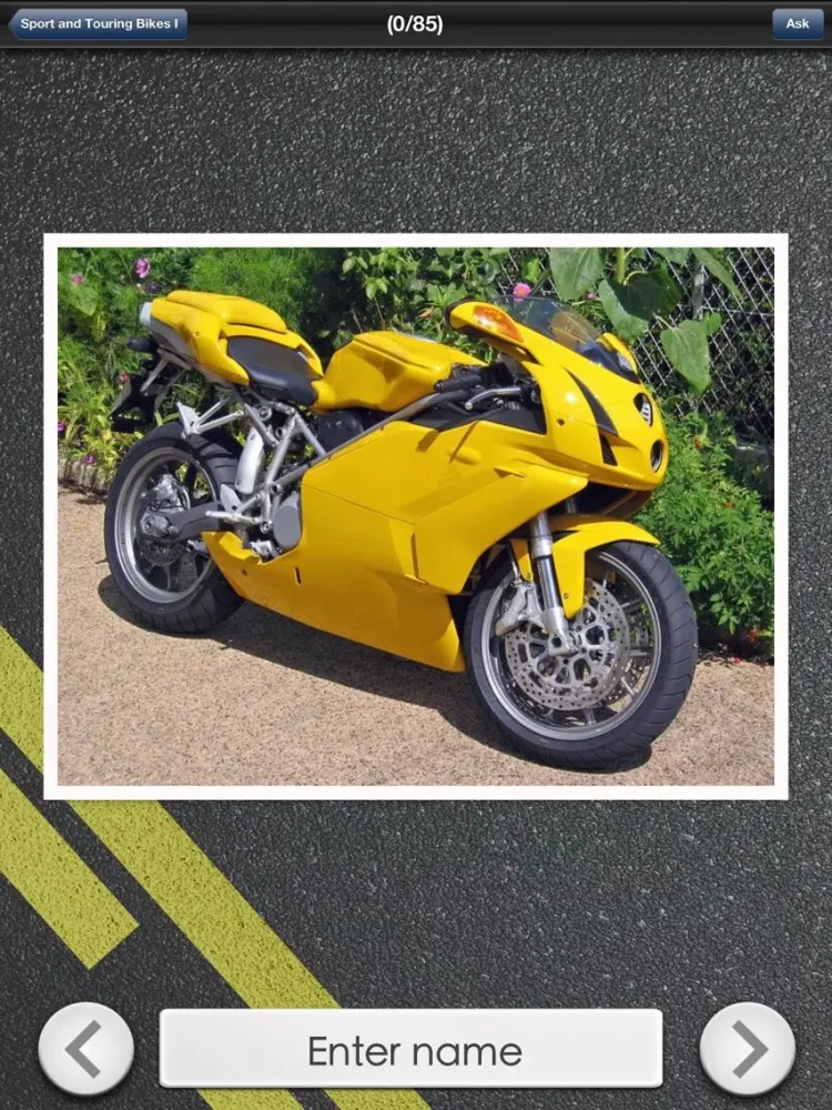 Motorcycle Photos Quiz iPad  سکرین شاٹس