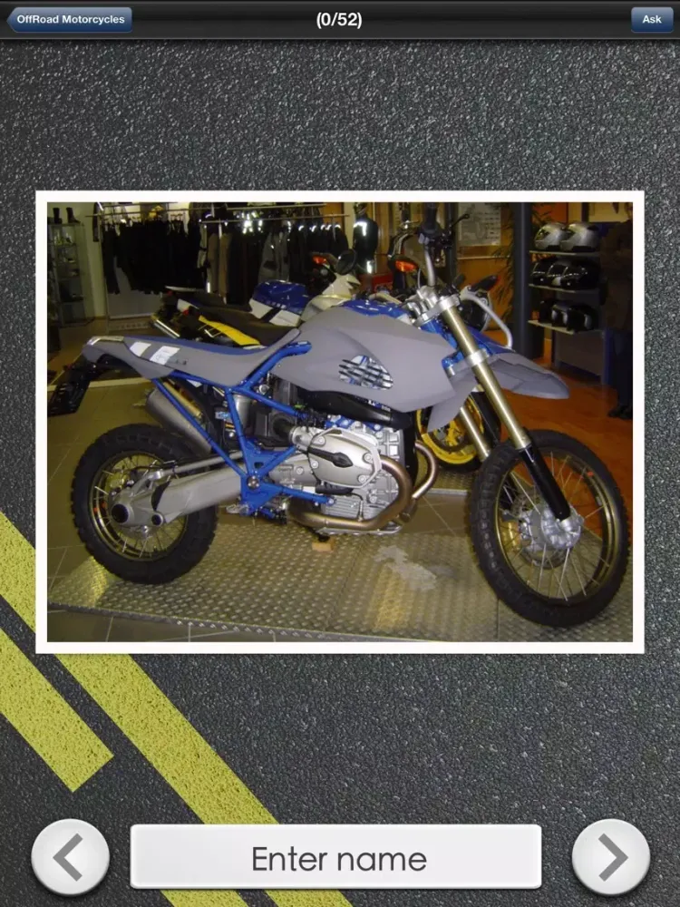 Motorcycle Photos Quiz iPad  سکرین شاٹس