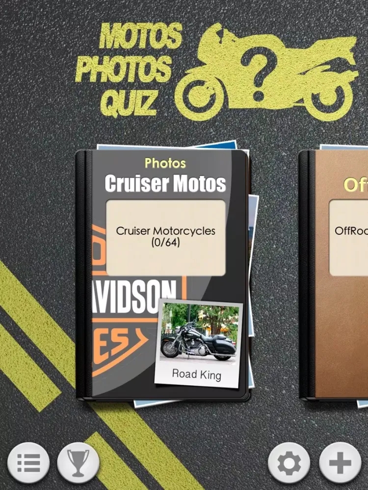 Motorcycle Photos Quiz iPad  سکرین شاٹس
