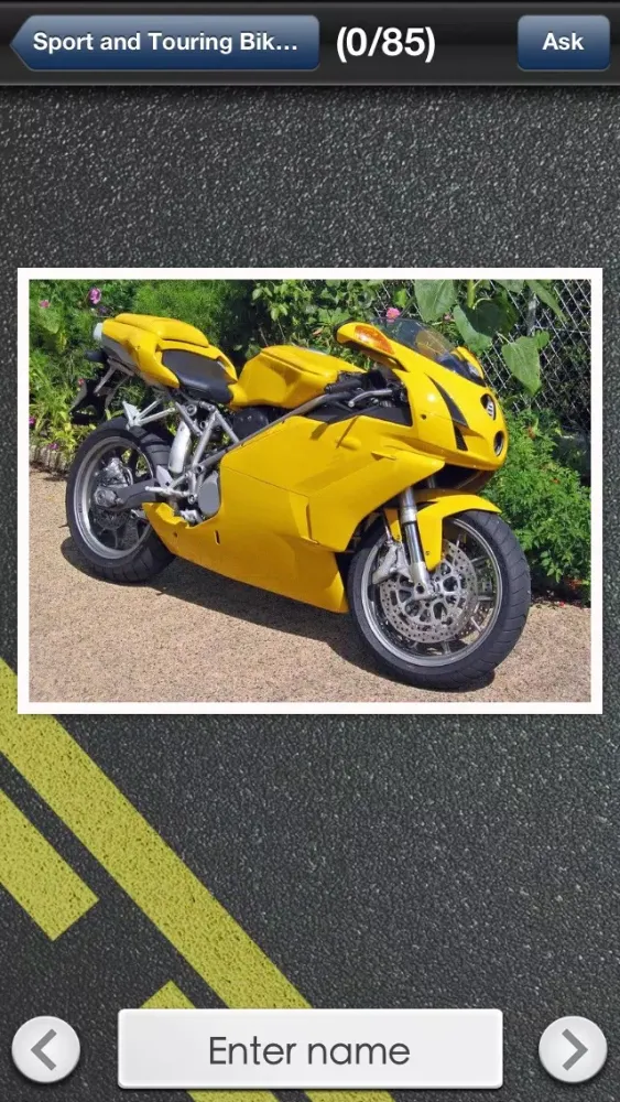 Motorcycle Photos Quiz سکرین شاٹس