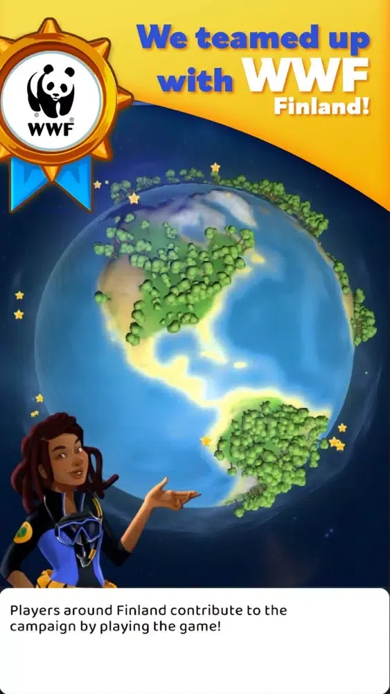 Tangkapan layar Planet Patrol: Trash Blast