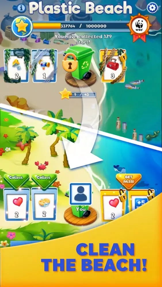 Tangkapan layar Planet Patrol: Trash Blast