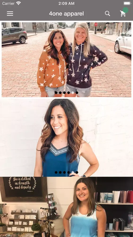 Screenshot di 4one apparel