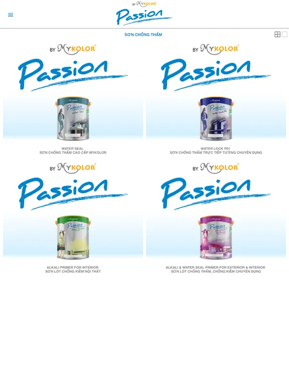 MyKolor Passion iPad 应用截图