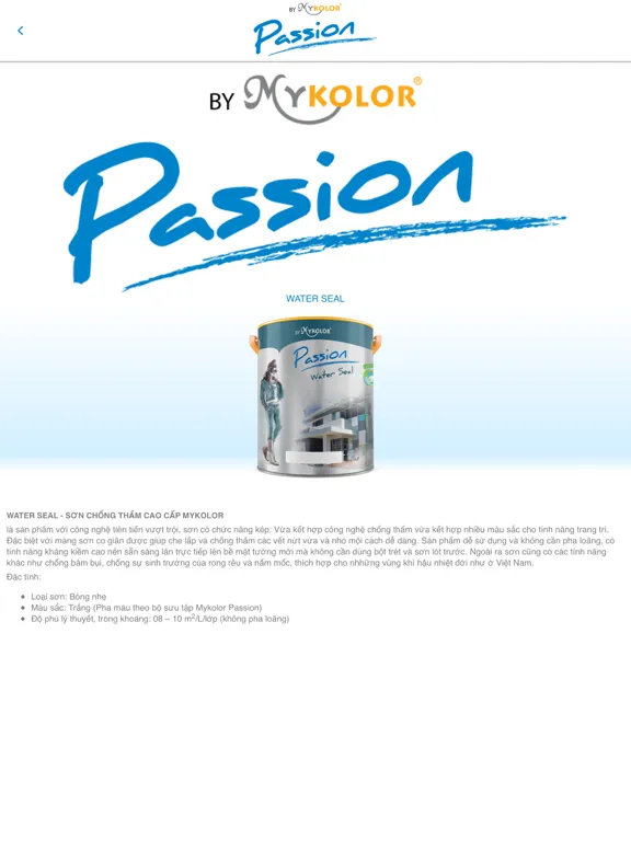 MyKolor Passion iPad 应用截图