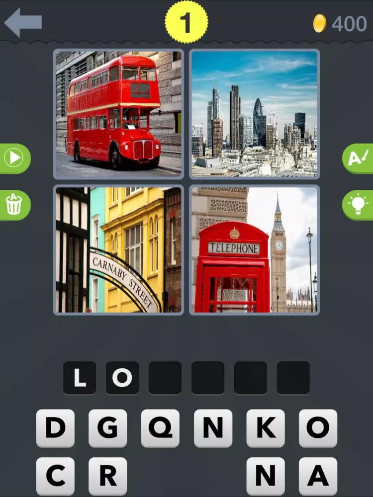 Geo Quiz - 4 Pics 1 Place iPad  স্ক্রিনশট