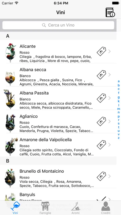 Aromi dei Vini Lite Screenshots