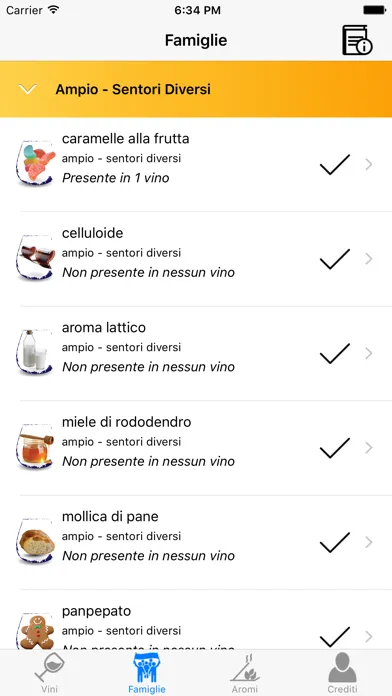 Aromi dei Vini Lite Screenshots