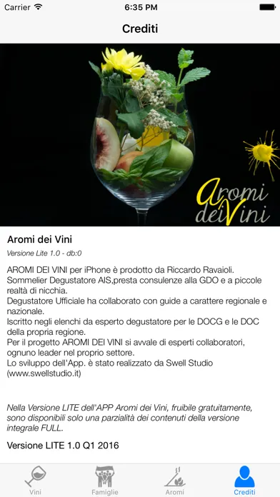 Aromi dei Vini Lite Screenshots