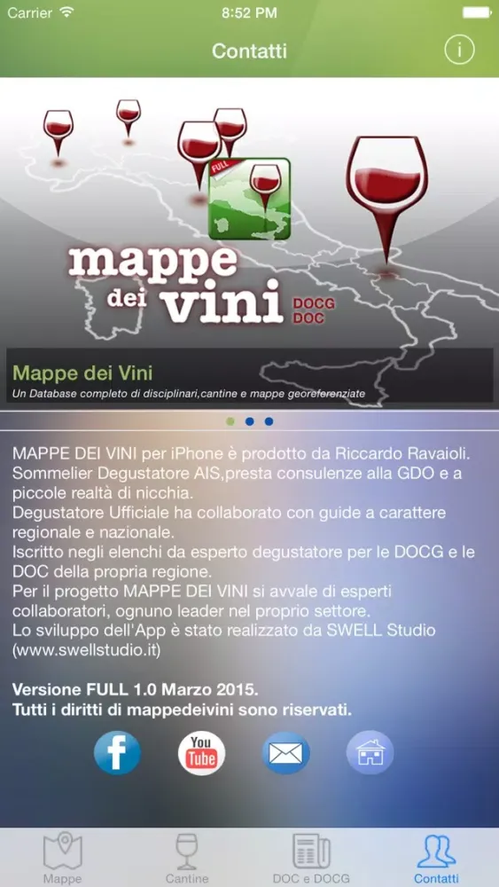 Capturas de pantalla de Mappe dei Vini