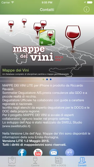 Capturas de pantalla de MappedeiVini Lite