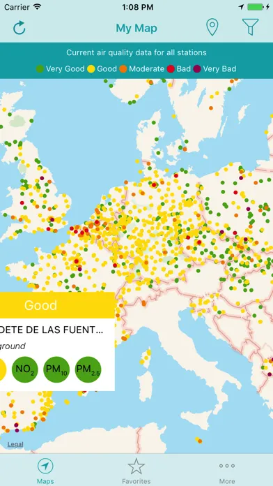 Screenshot di EuropeAir