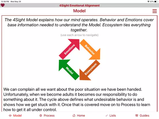 Captures d'écran de 4Sight Emotional Alignment iPad 