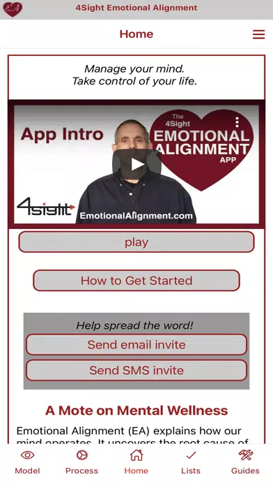 Captures d'écran de 4Sight Emotional Alignment