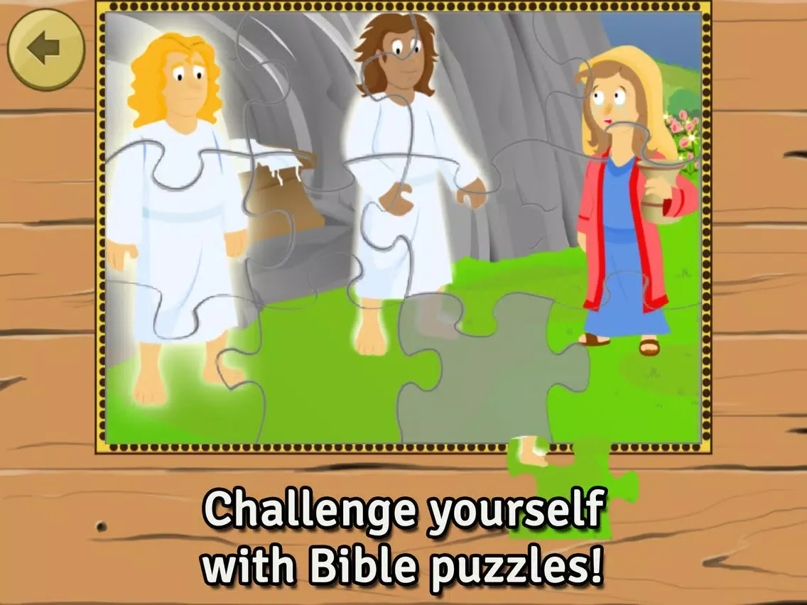 Screenshot di Life of Jesus: The Cross - Bible Story, Coloring, Singing, and Puzzles for Children iPad 