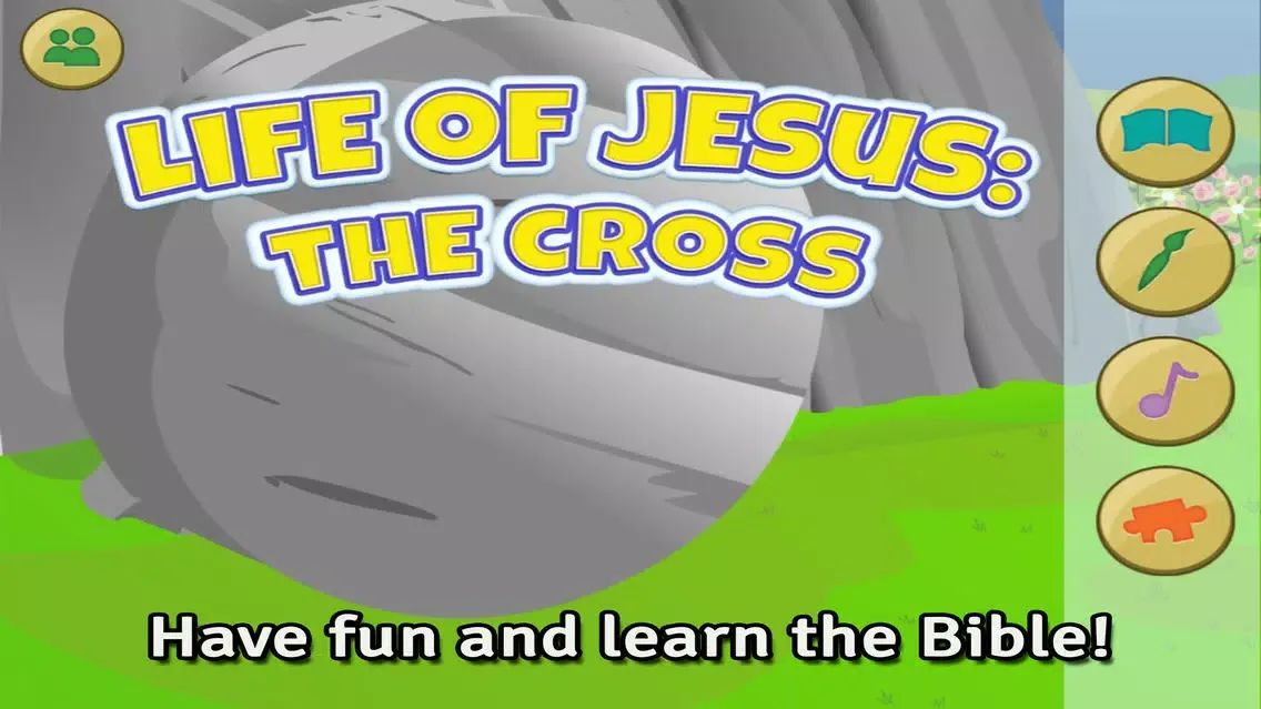 Screenshot di Life of Jesus: The Cross - Bible Story, Coloring, Singing, and Puzzles for Children