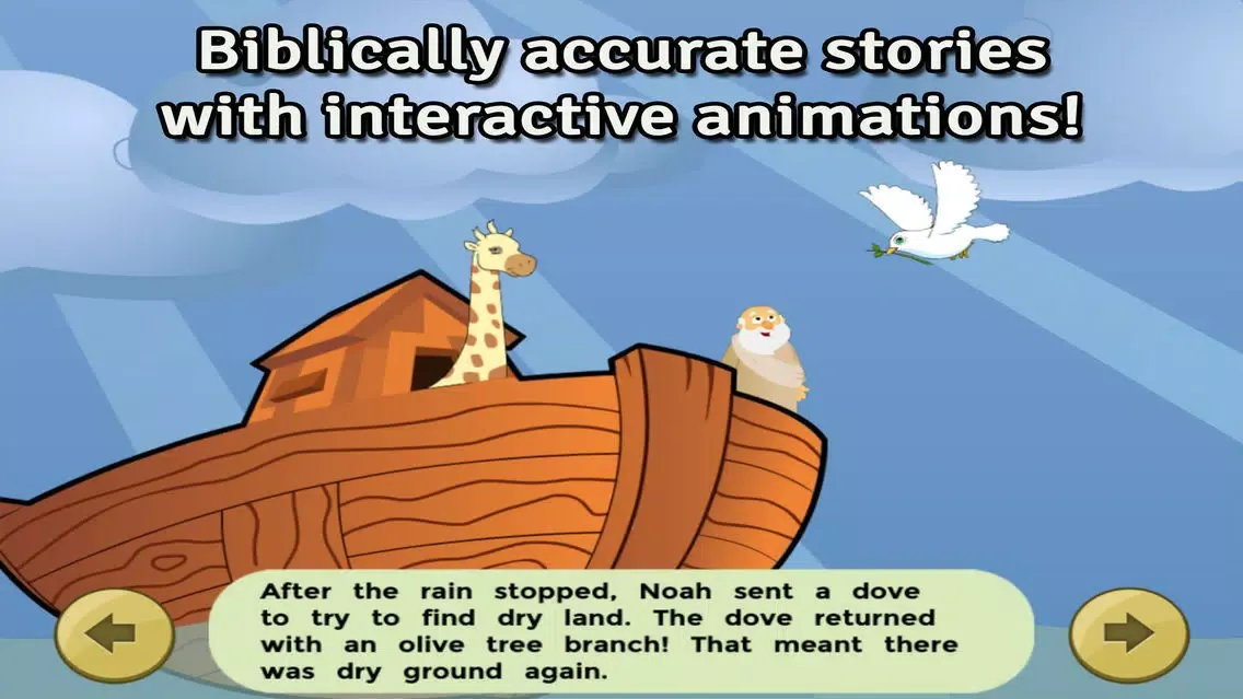 Bible Heroes: Noah and the Ark - Bible Story, Puzzles, Coloring, and Games for Kids স্ক্রিনশট
