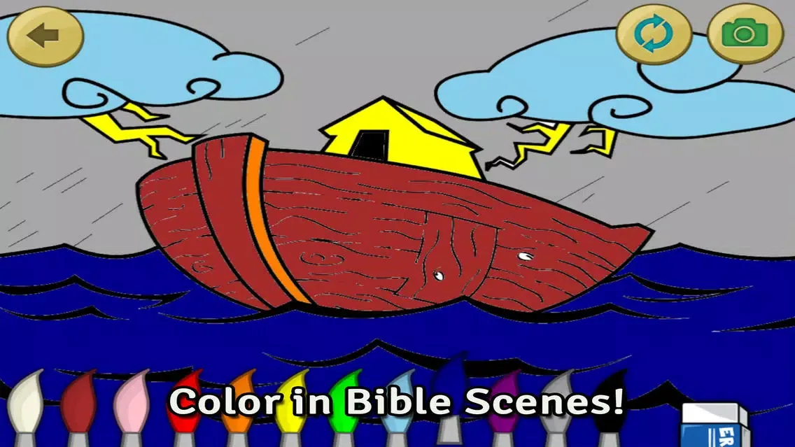 Bible Heroes: Noah and the Ark - Bible Story, Puzzles, Coloring, and Games for Kids স্ক্রিনশট