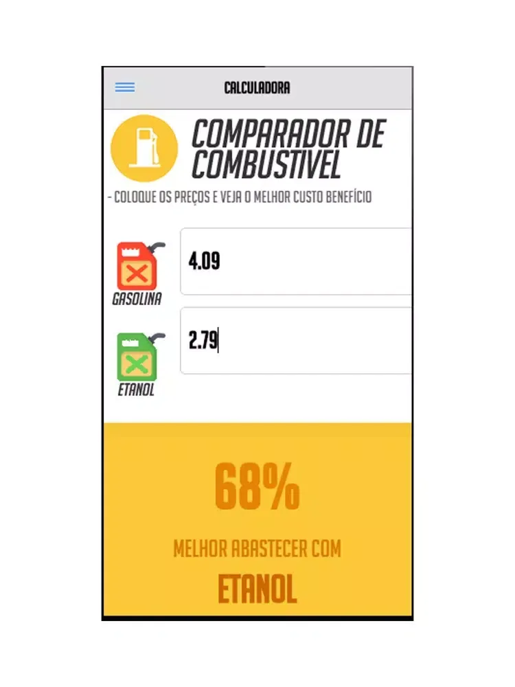 App4T Calculadora Combustível iPad  স্ক্রিনশট