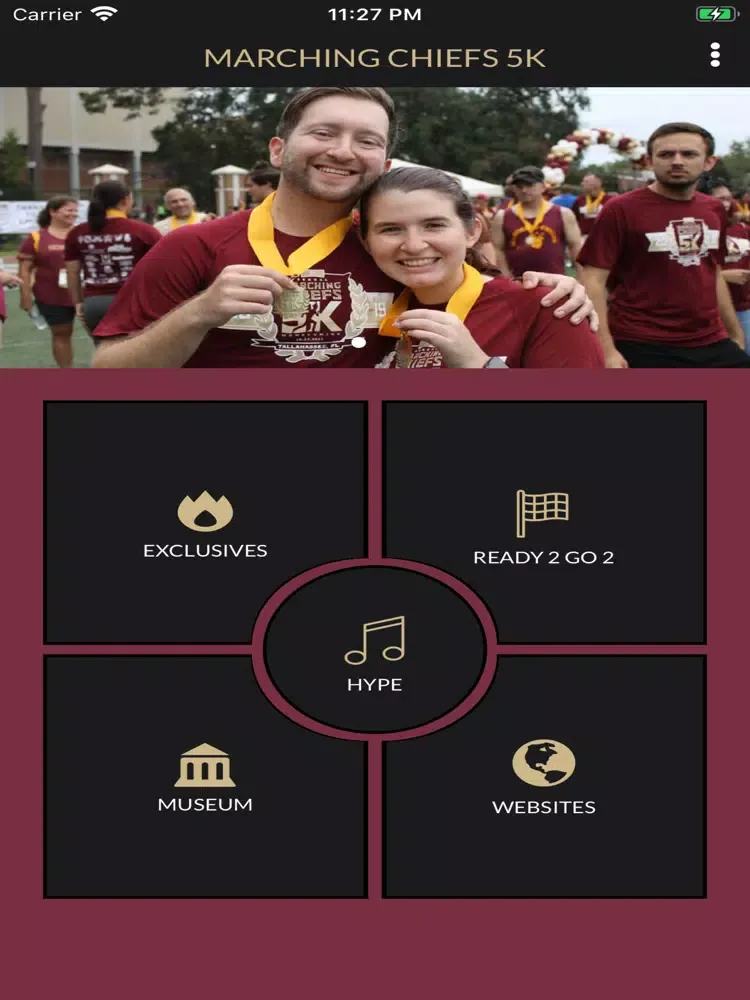 4th Annual Marching Chiefs 5K iPad  스크린샷