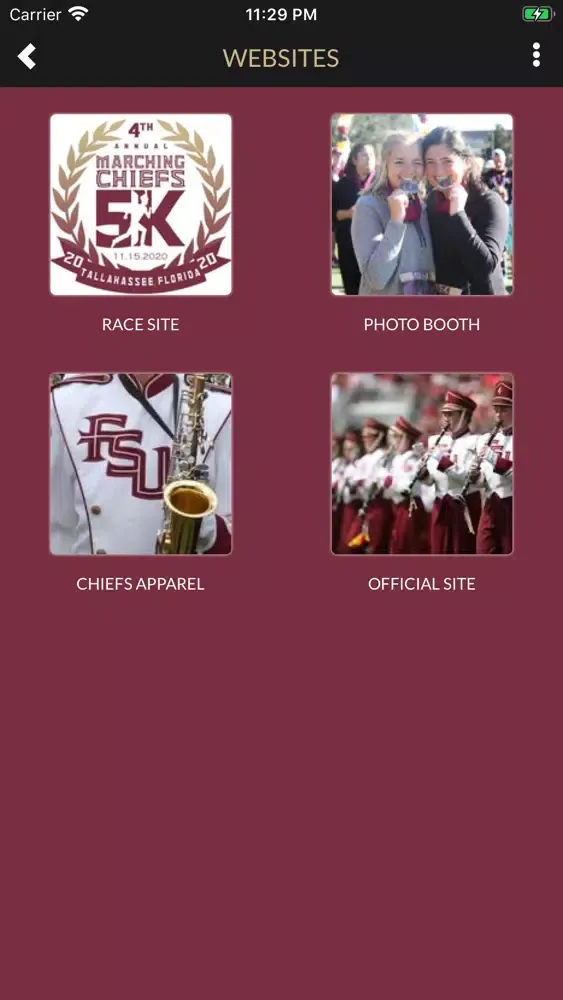 4th Annual Marching Chiefs 5K 스크린샷