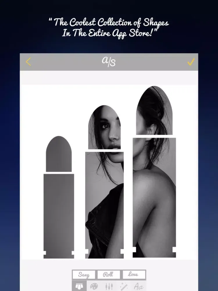 Скриншоты Adult Shapes Pro - Pics Editor iPad 