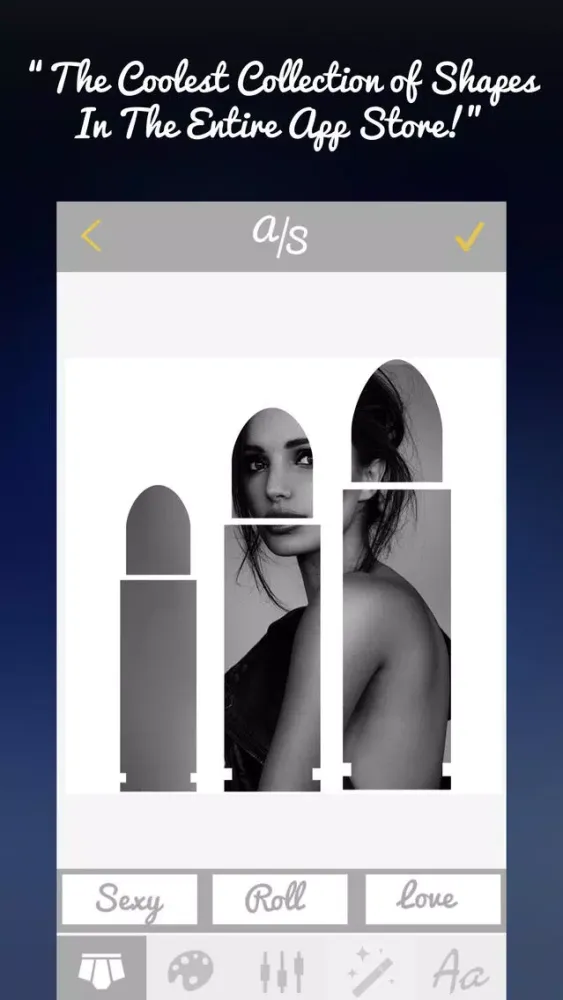 Скриншоты Adult Shapes Pro - Pics Editor