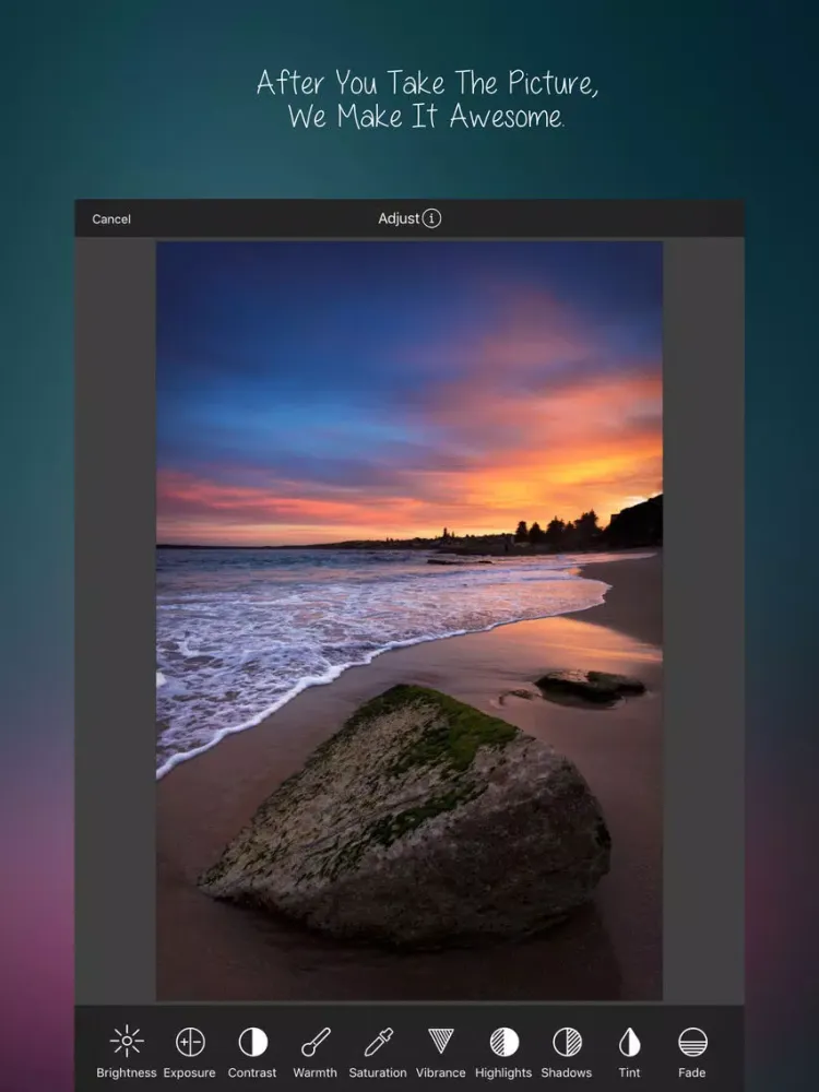 ภาพหน้าจอของ After Awesome : All-In-1 Picture Editor & More iPad 