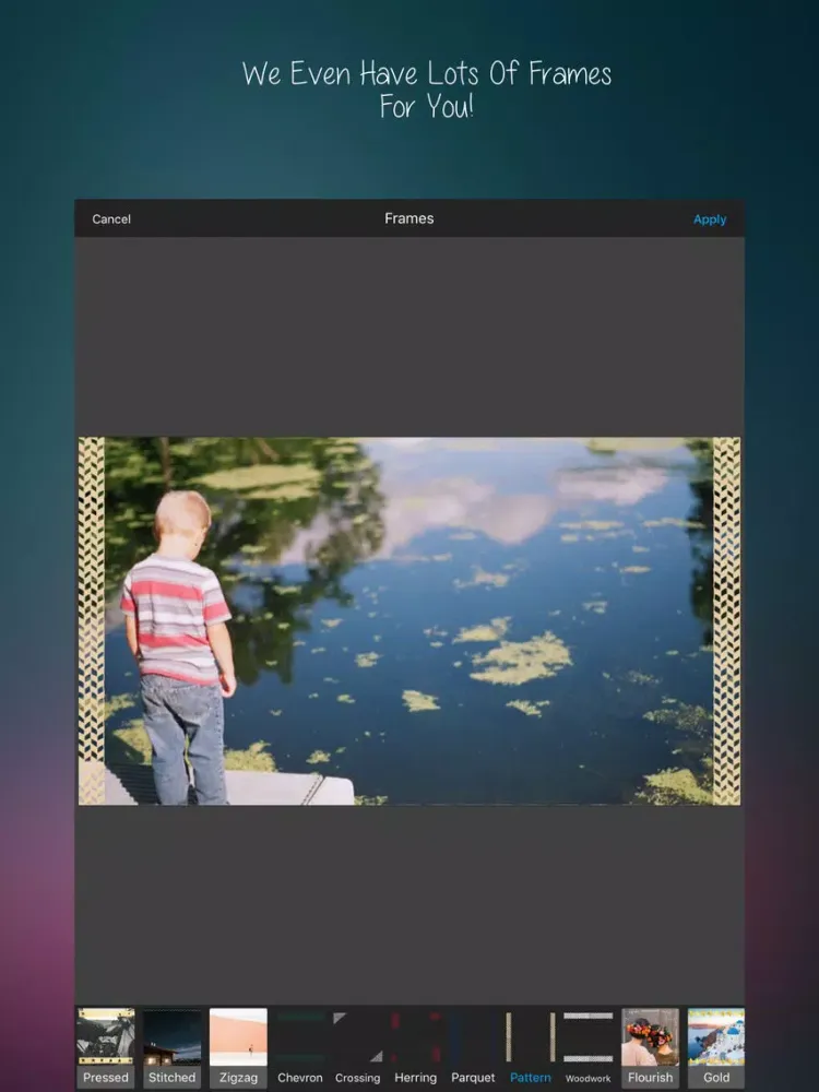 ภาพหน้าจอของ After Awesome : All-In-1 Picture Editor & More iPad 