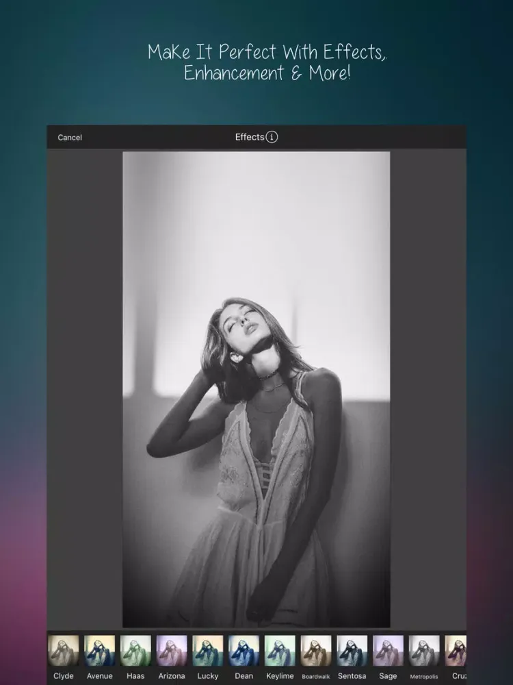 After Awesome Pro : All-In-1 Picture Editor & More iPad  Screenshots