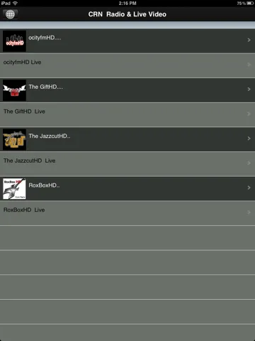 CRN FM iPad 应用截图