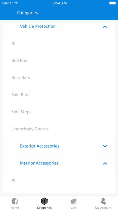 4x4 Online Store Screenshots