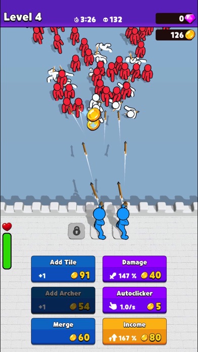 Tangkapan layar Archer Merge