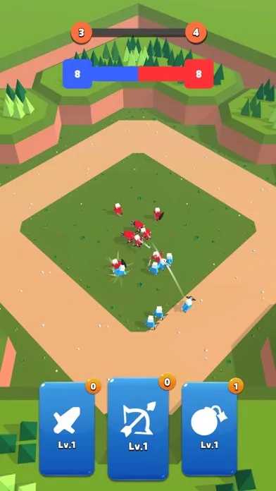 Tangkapan skrin Army Clash 3D
