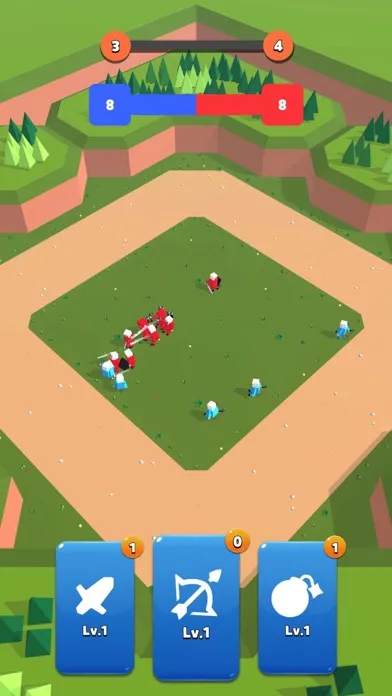 Tangkapan skrin Army Clash 3D