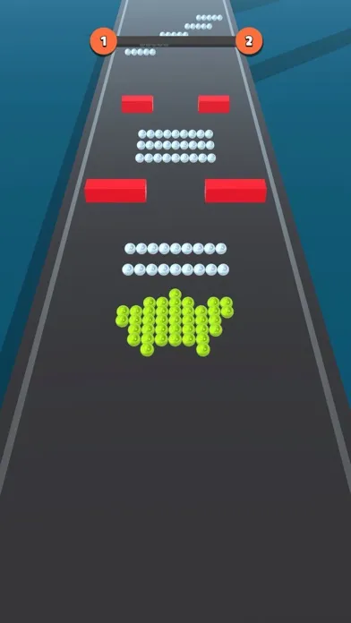 Captures d'écran de Magnet Balls Run