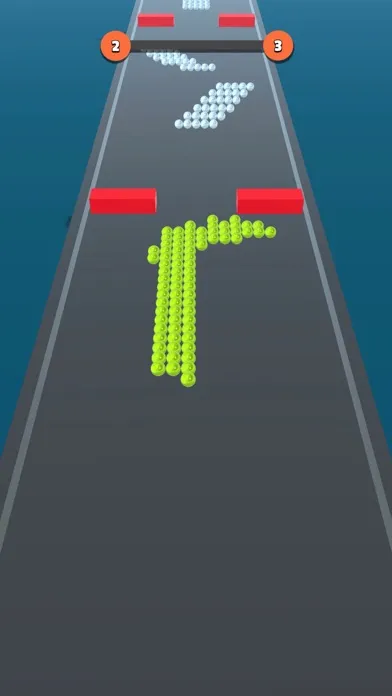 Captures d'écran de Magnet Balls Run