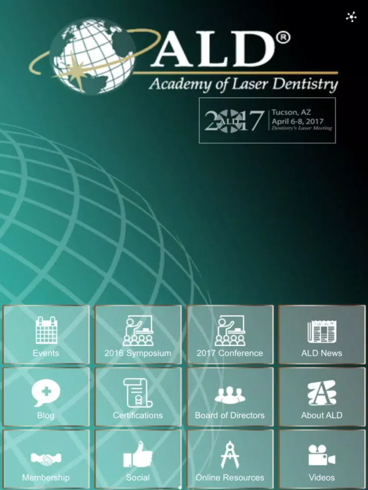 Academy of Laser Dentistry iPad  Screenshots